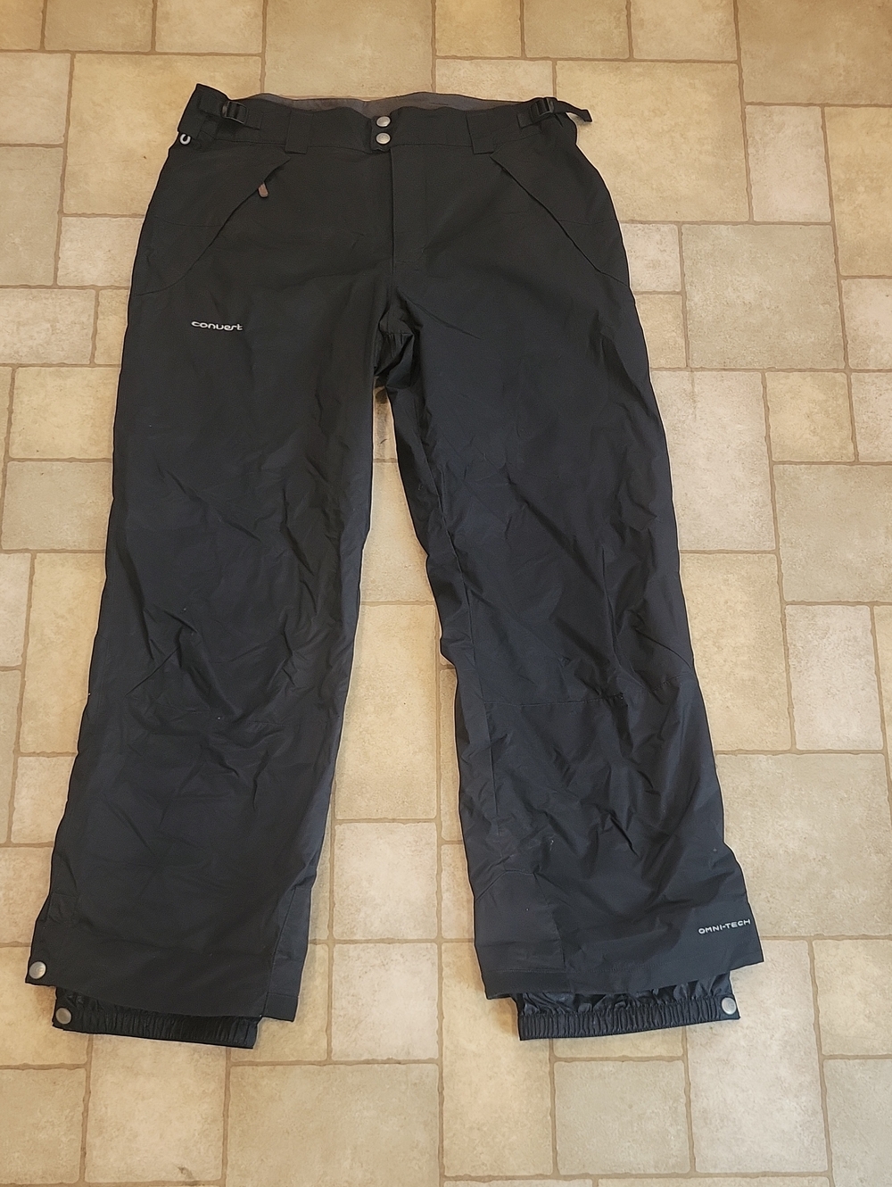 Columbia Convert Men’s Black Waterproof Ski Pants